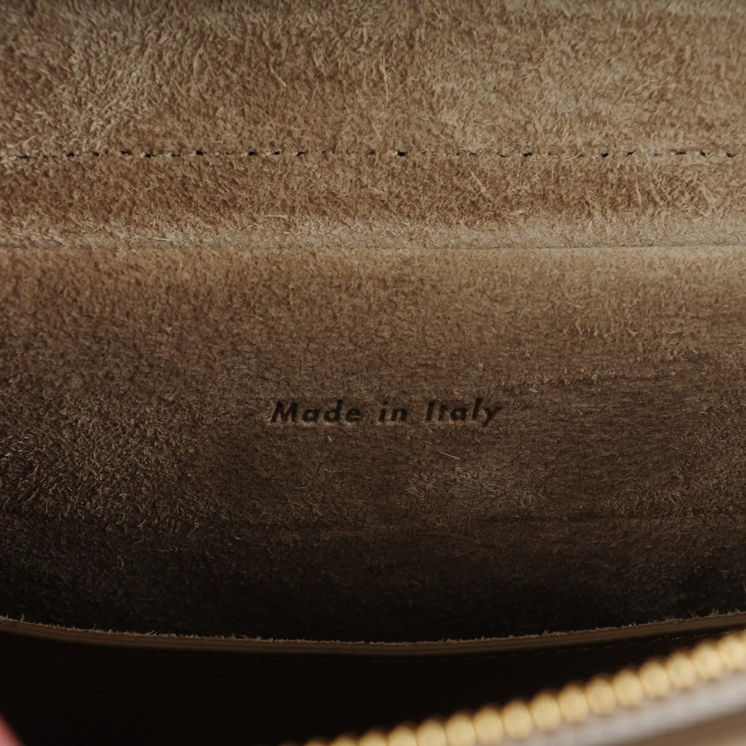 CÉLINE GRAINED CALFSKIN MICRO BELT BAG