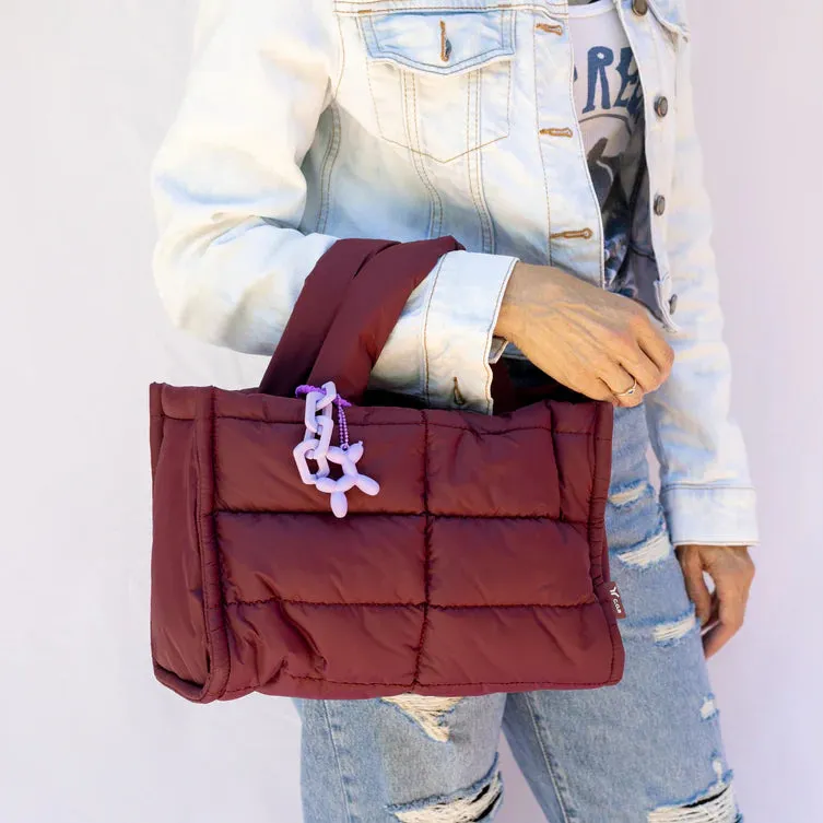 C.O.B by CULTURE OF BRAVE EVERYTIME MEDIUM HANDBAG | CHERRY