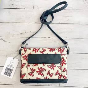 Crossbody Clutch in Upcycled Printed Bag (  video)