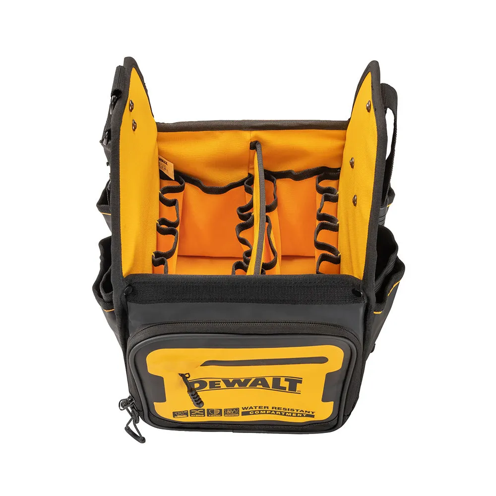 Dewalt DWST60105-1 Pro 11" Electricians Tote Tool Bag Storage Case 34 Pockets