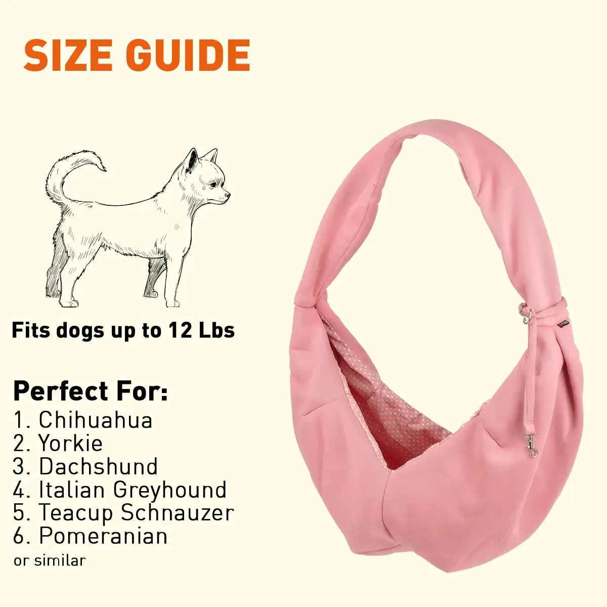 Dogline Pet Slings Pet Carrier