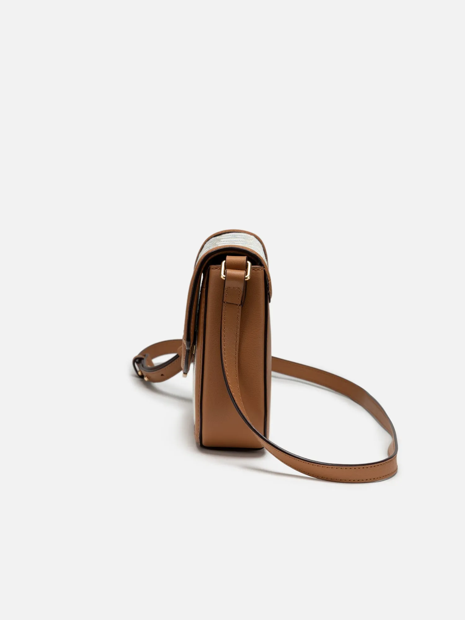 EP YAYING Embroidered Patchwork Crossbody Square Bag