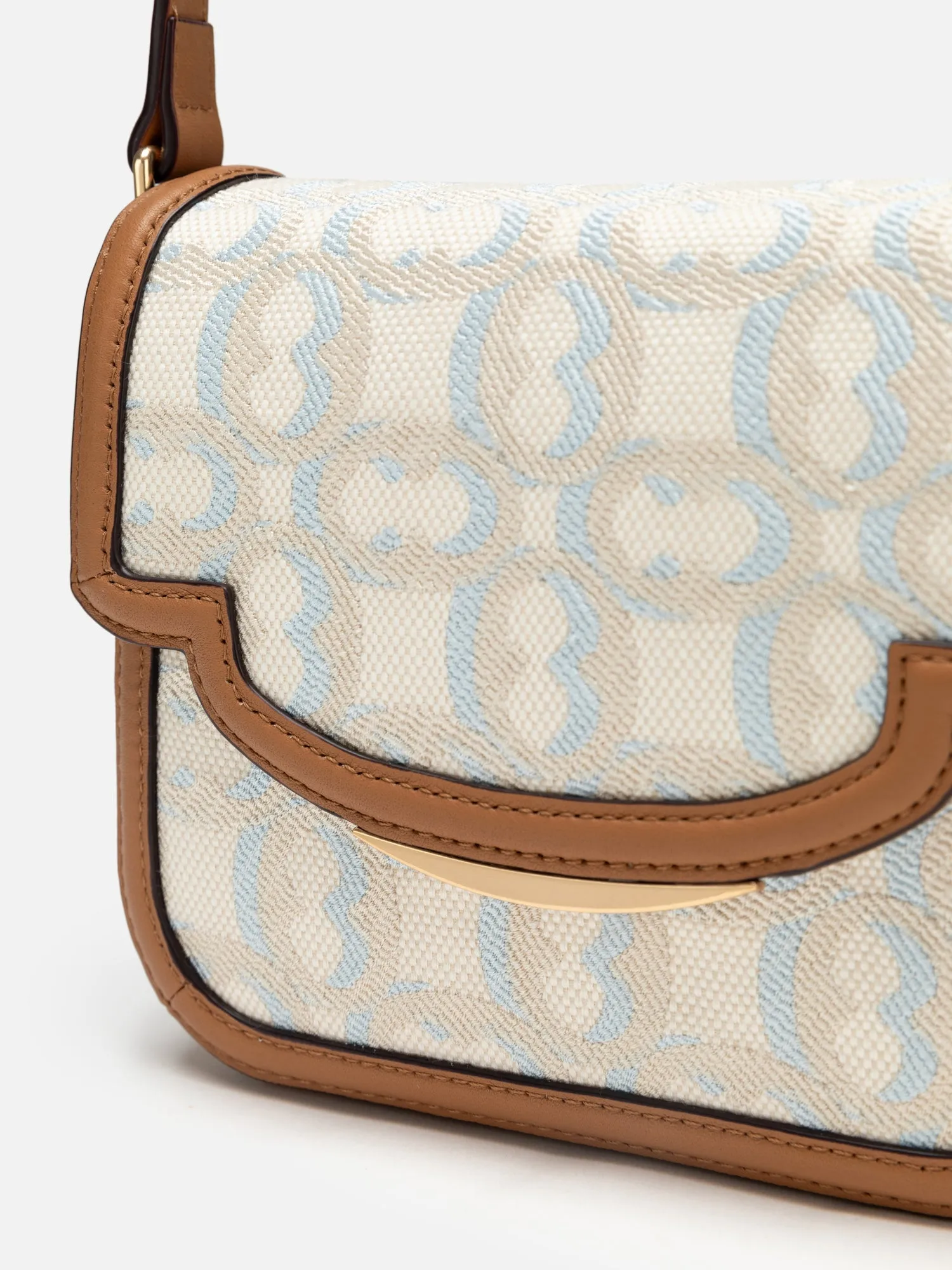 EP YAYING Embroidered Patchwork Crossbody Square Bag
