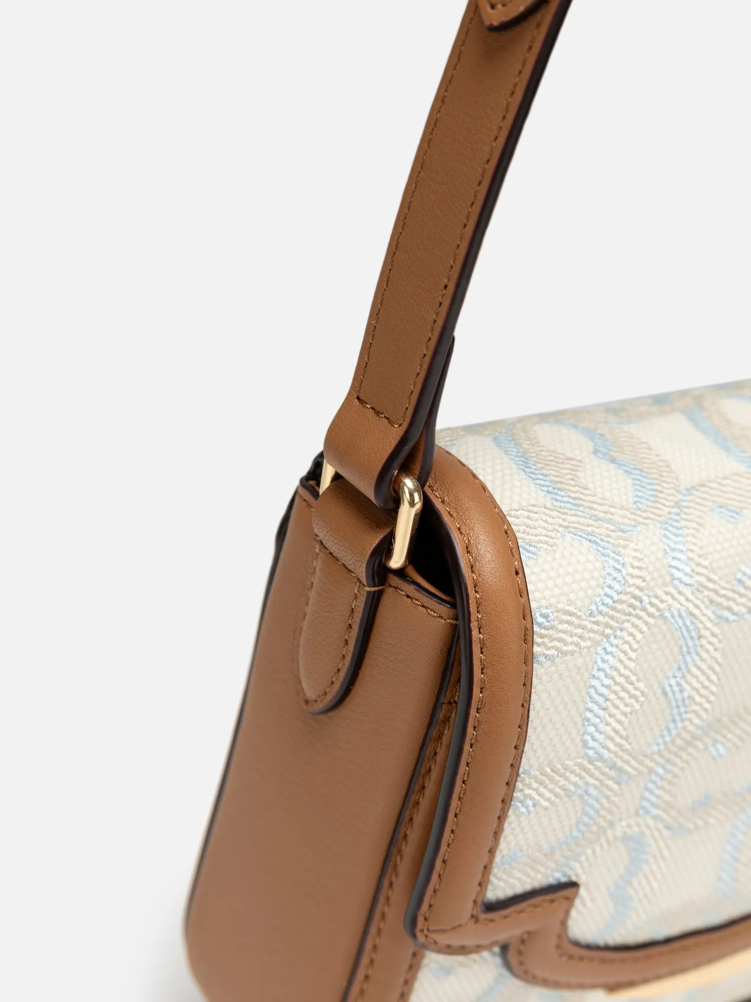 EP YAYING Embroidered Patchwork Crossbody Square Bag