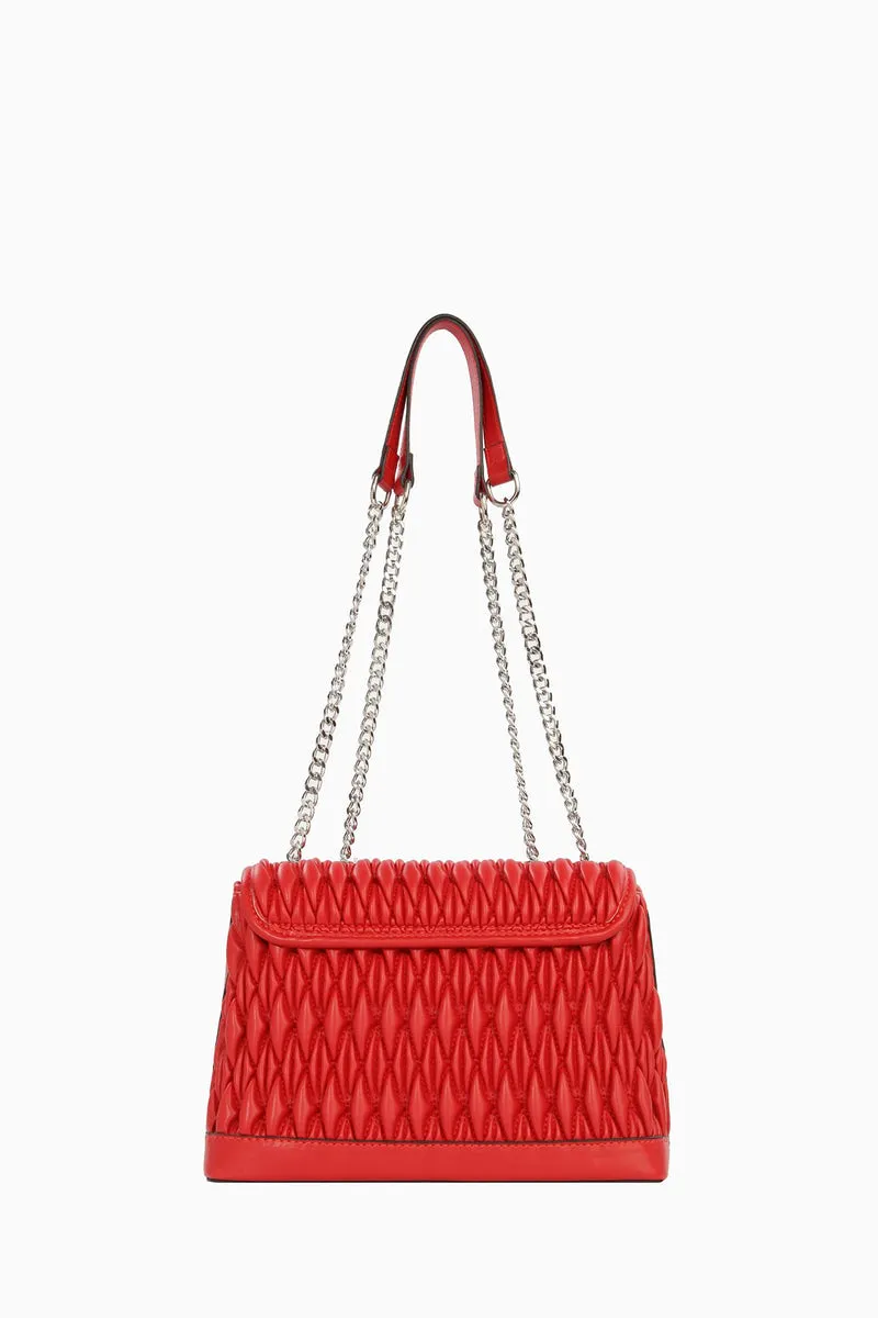 Flap Pattern Flap Bag -