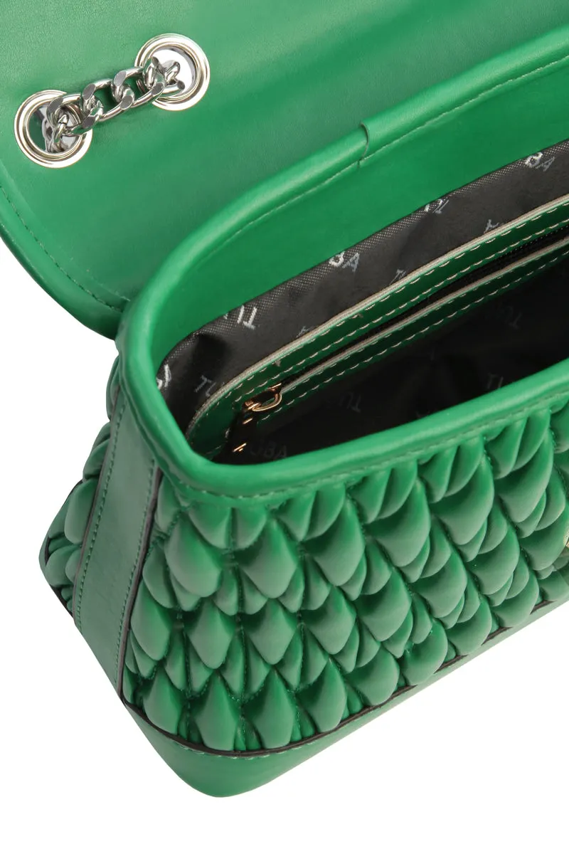 Flap Pattern Flap Bag -