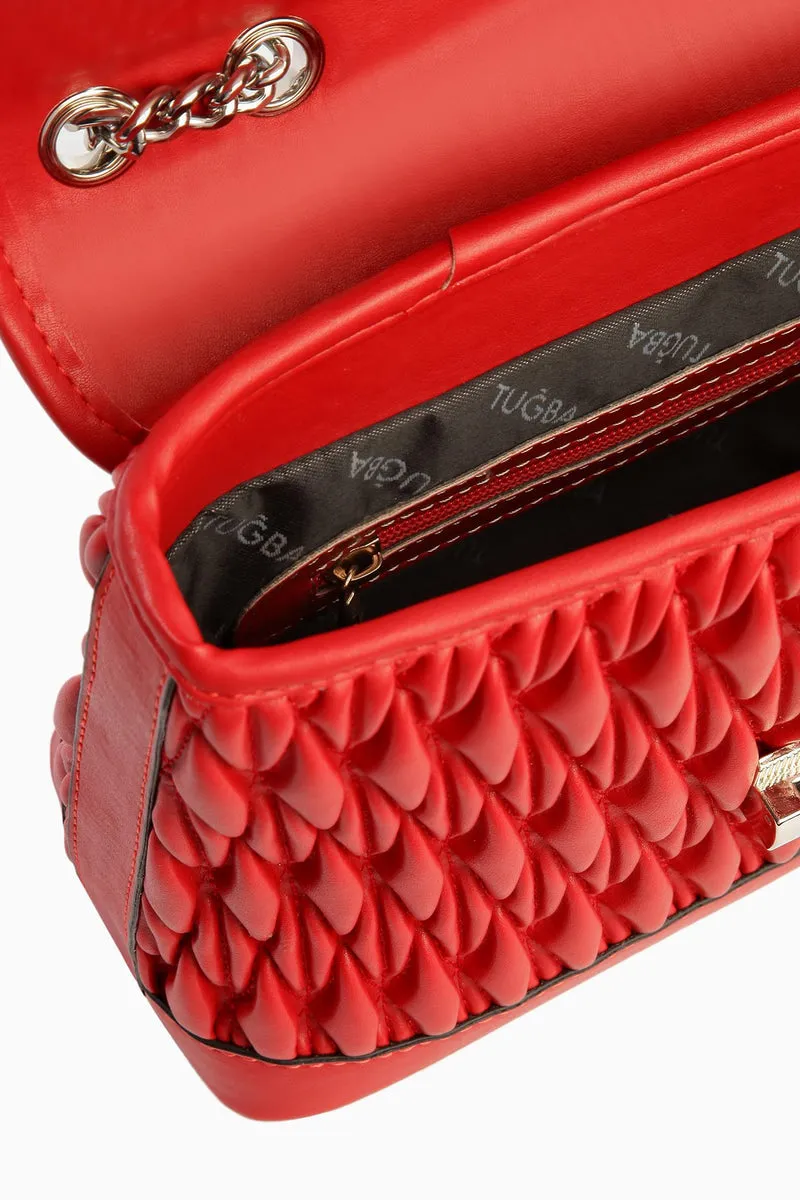 Flap Pattern Flap Bag -