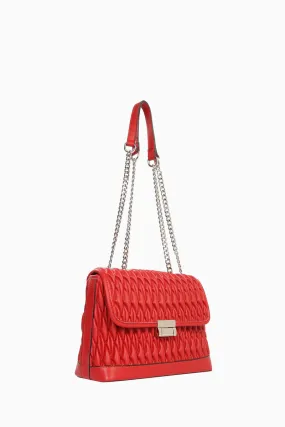 Flap Pattern Flap Bag -