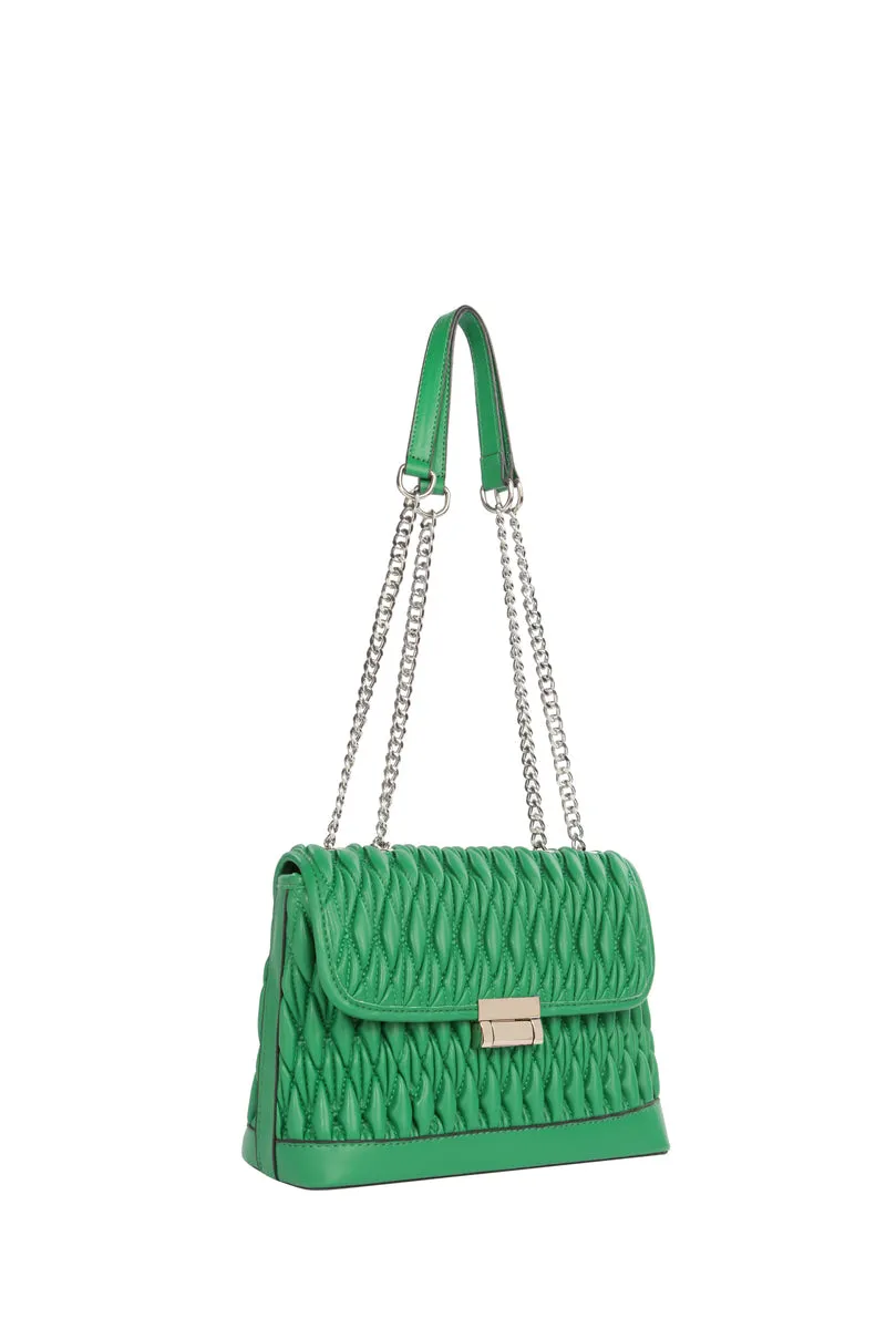 Flap Pattern Flap Bag -