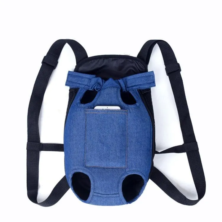 Foldable Chest Backpack Pet Carrier Bag for Dogs
