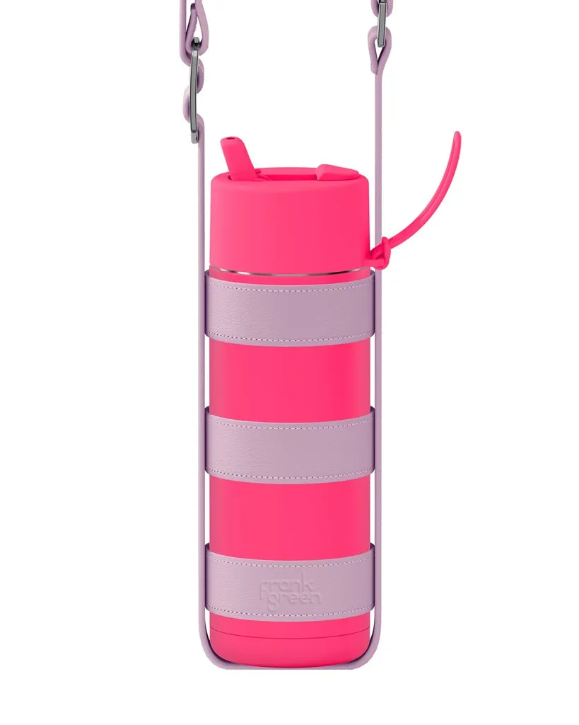 Frank Green Cactus Leather Bottle Holder Lilac Haze - 20oz