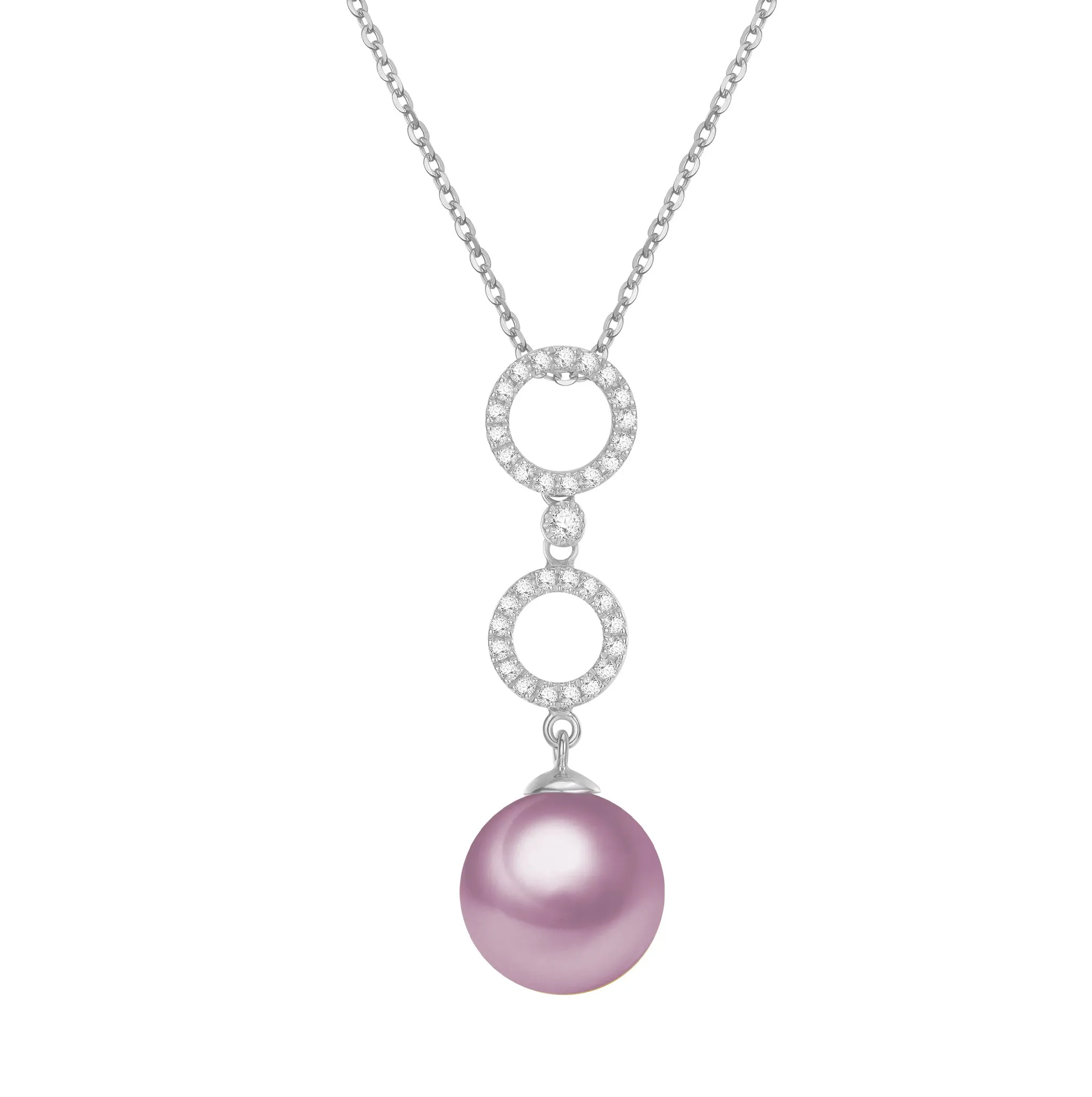 G18k Triumph Diamonds & Pearl Pendant