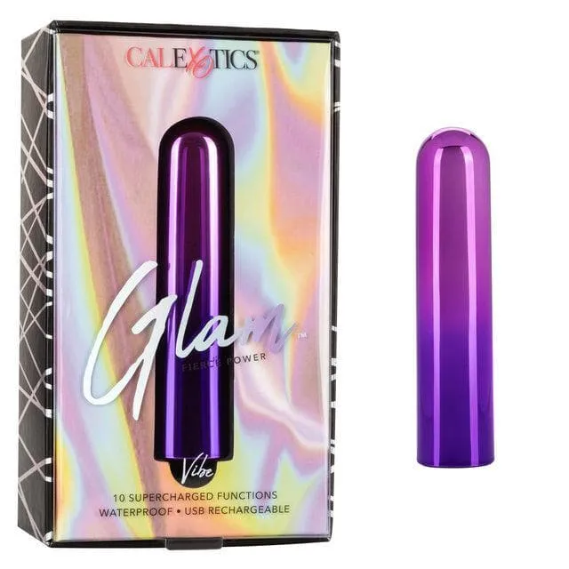 Glam Vibe USB Rechargeable 10 Function Bullet Vibrator