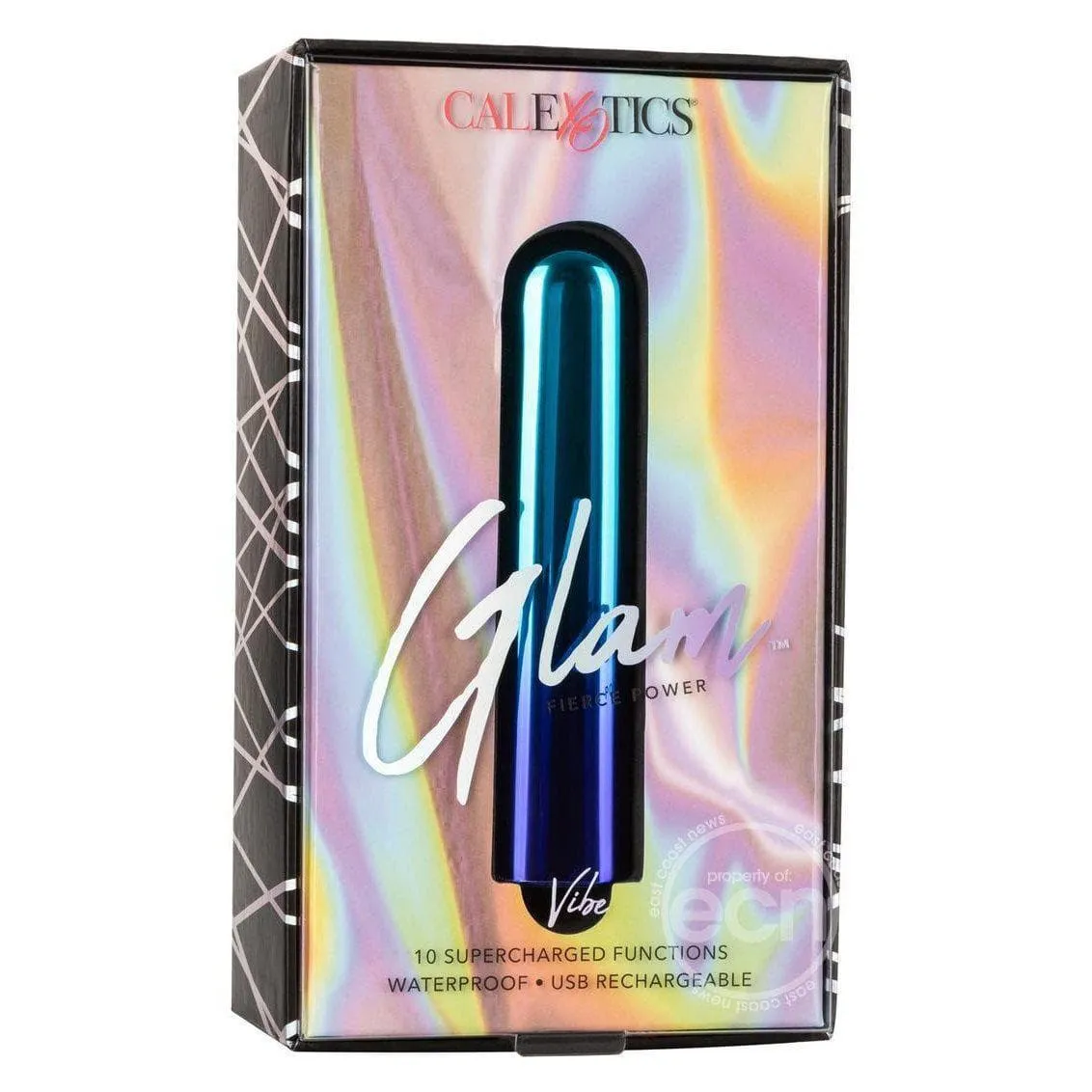 Glam Vibe USB Rechargeable 10 Function Bullet Vibrator