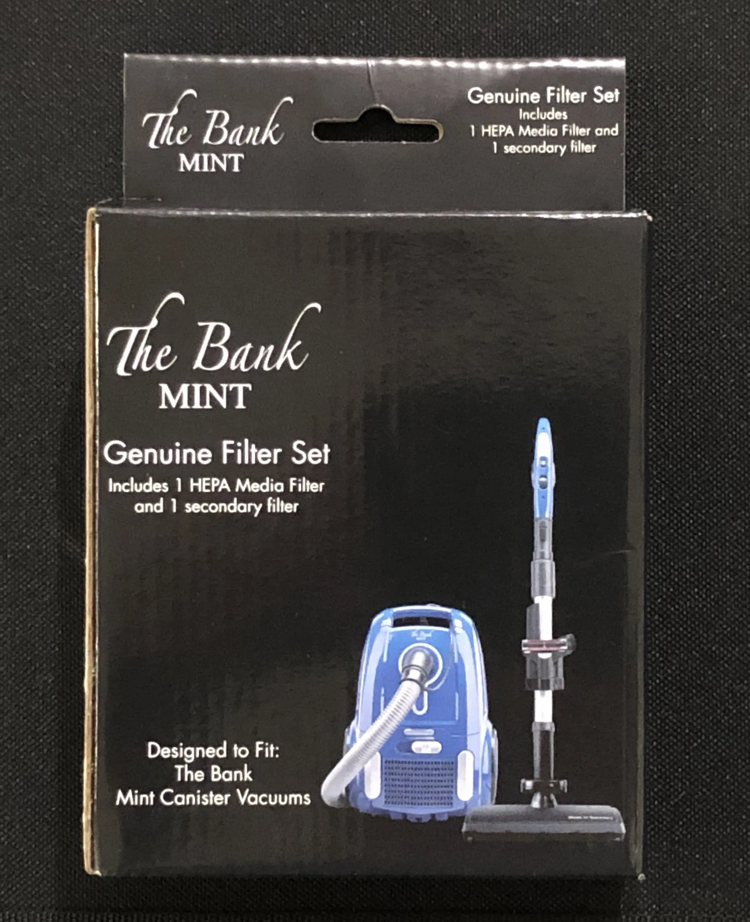 HEPA Filter Set for The Bank Mint Canister Vacuum Cleaner