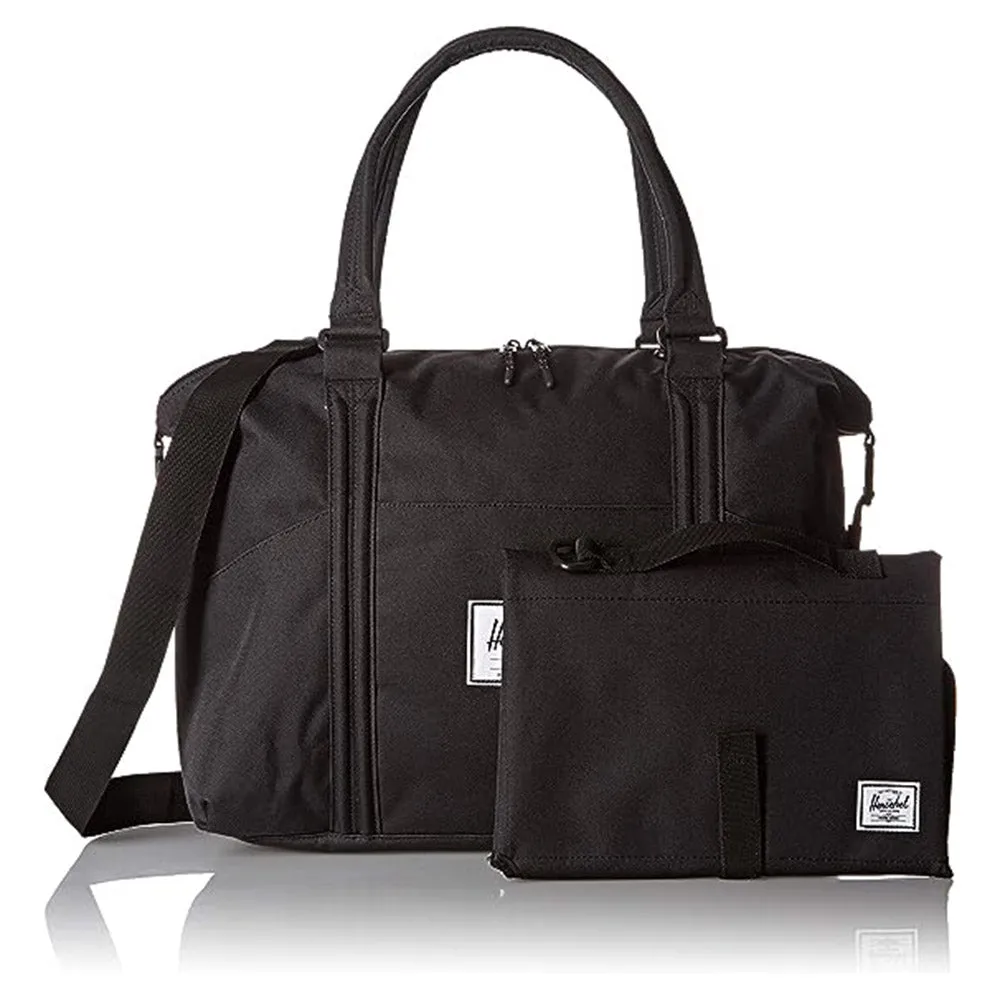 Herschel Unisex Black Nylon Strand Sprout Shoulder Tote Bag - 10647-00001-OS
