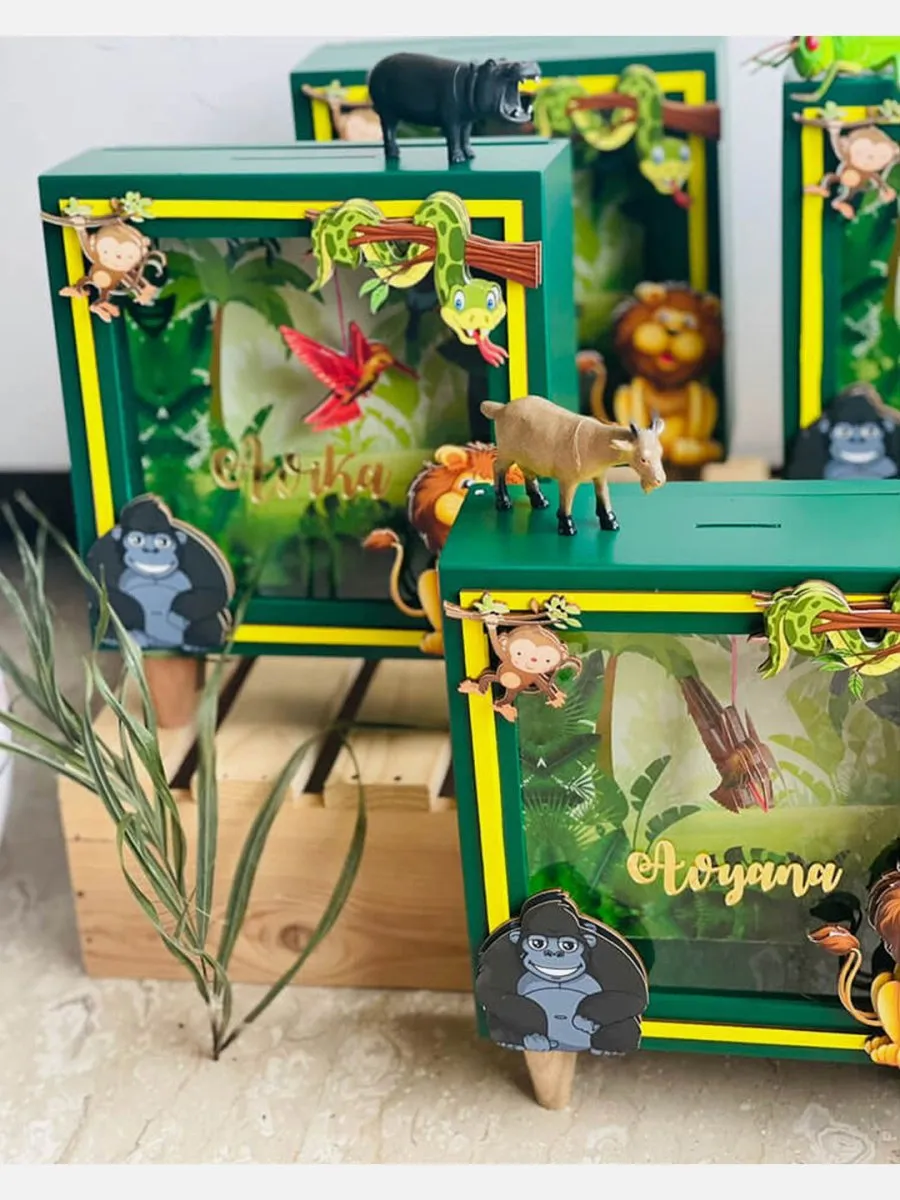 Jungle Safari Piggy Bank