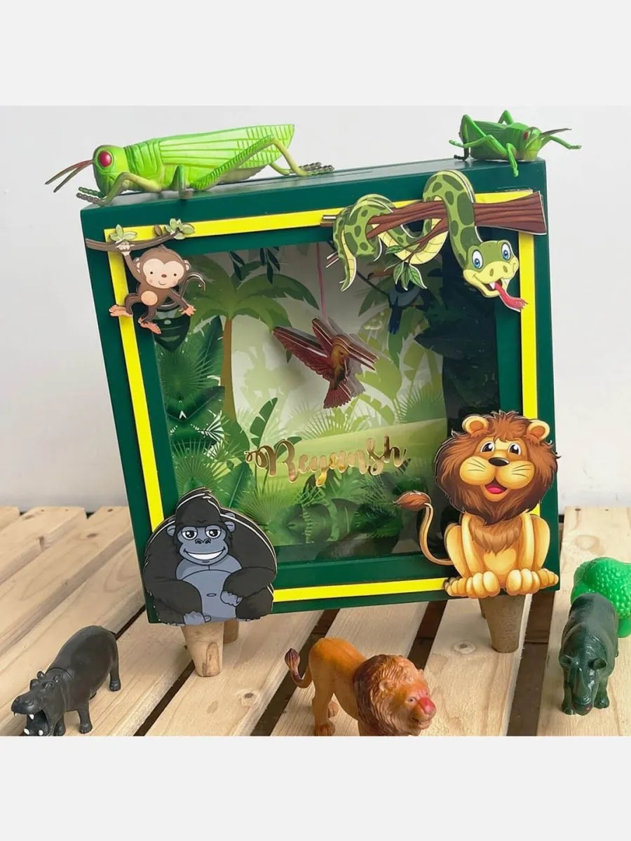 Jungle Safari Piggy Bank