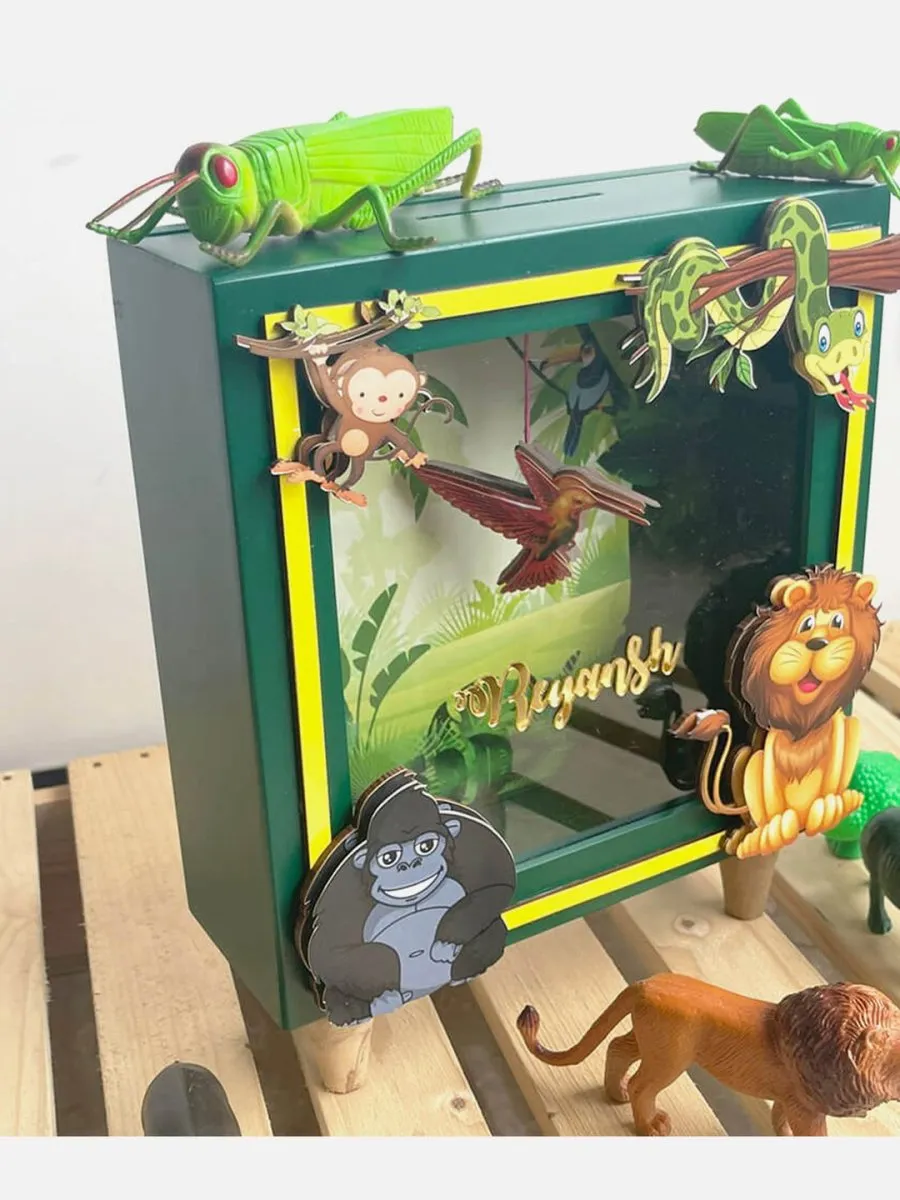 Jungle Safari Piggy Bank