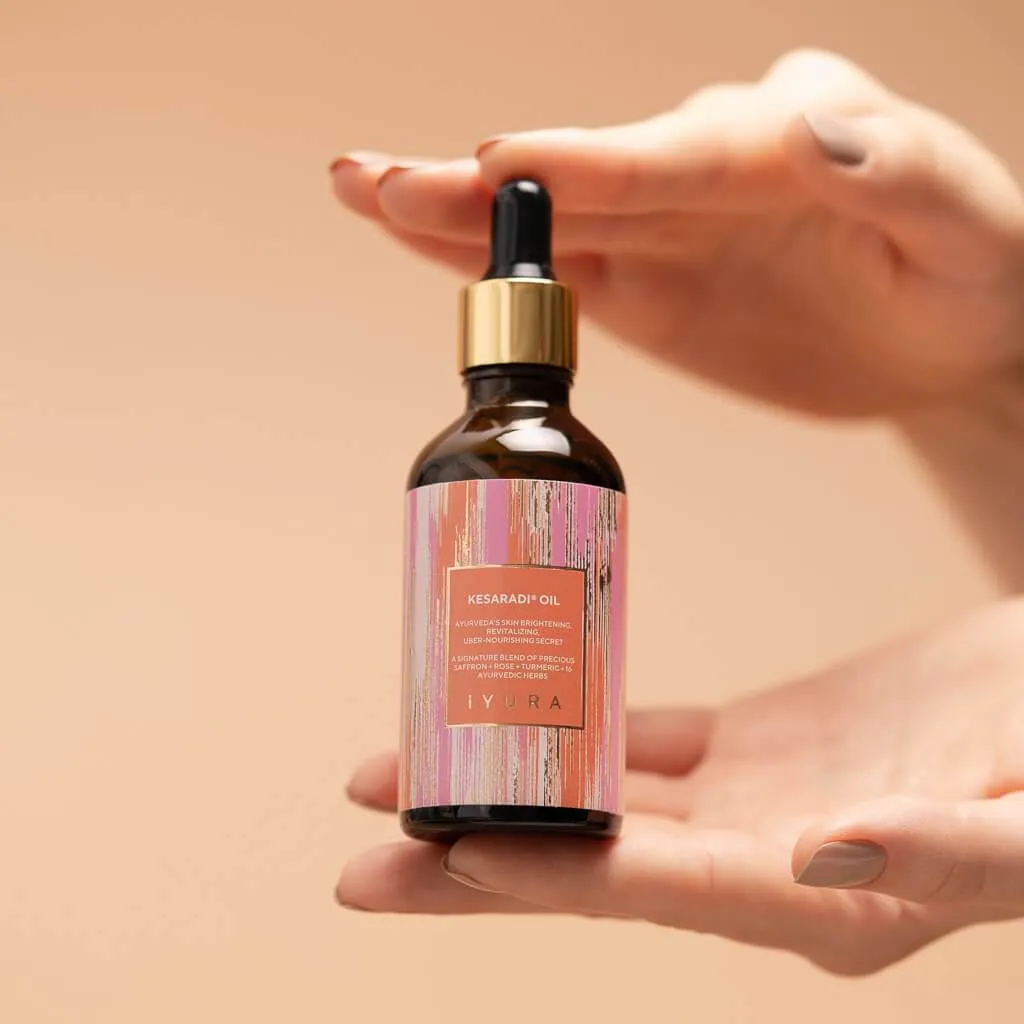 Kesaradi Oil - Face Oil Moisturizer for Dry Skin or Sensitive Skin - Natural Skincare for Glowing Skin -