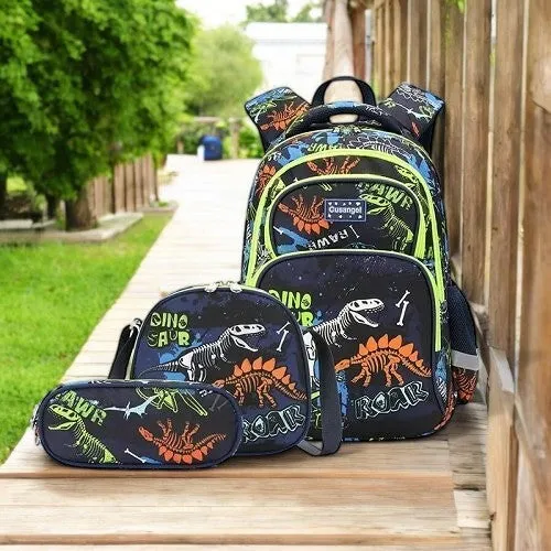 Kids Dinosaur Roar School Bag Backpack
