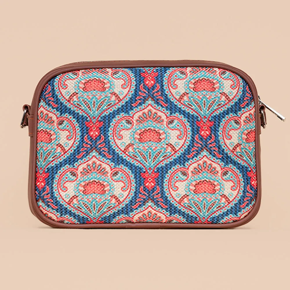 Kovil Blue Magnetic Sling Bag