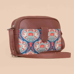 Kovil Blue Magnetic Sling Bag