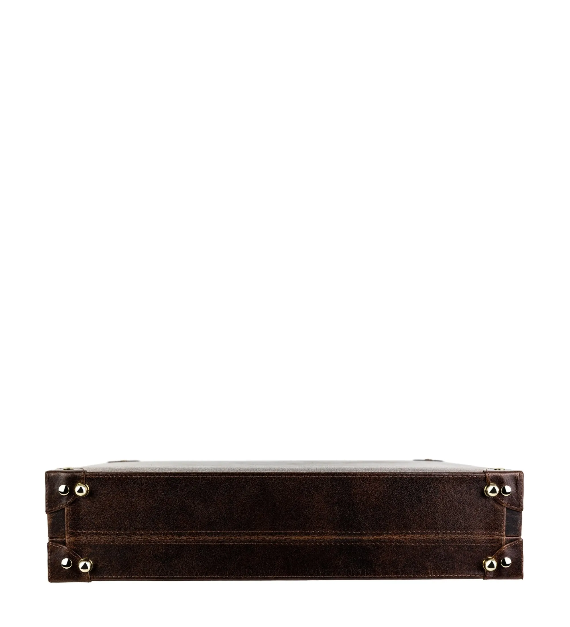 Large Leather Attache Case Briefcase - Parade's End
