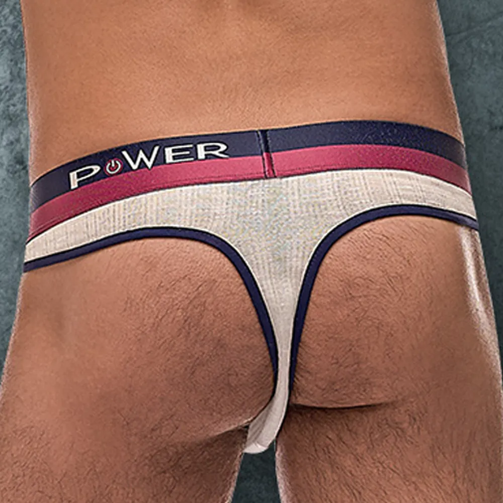 Male Power 237246 French Terry Cutout Thong
