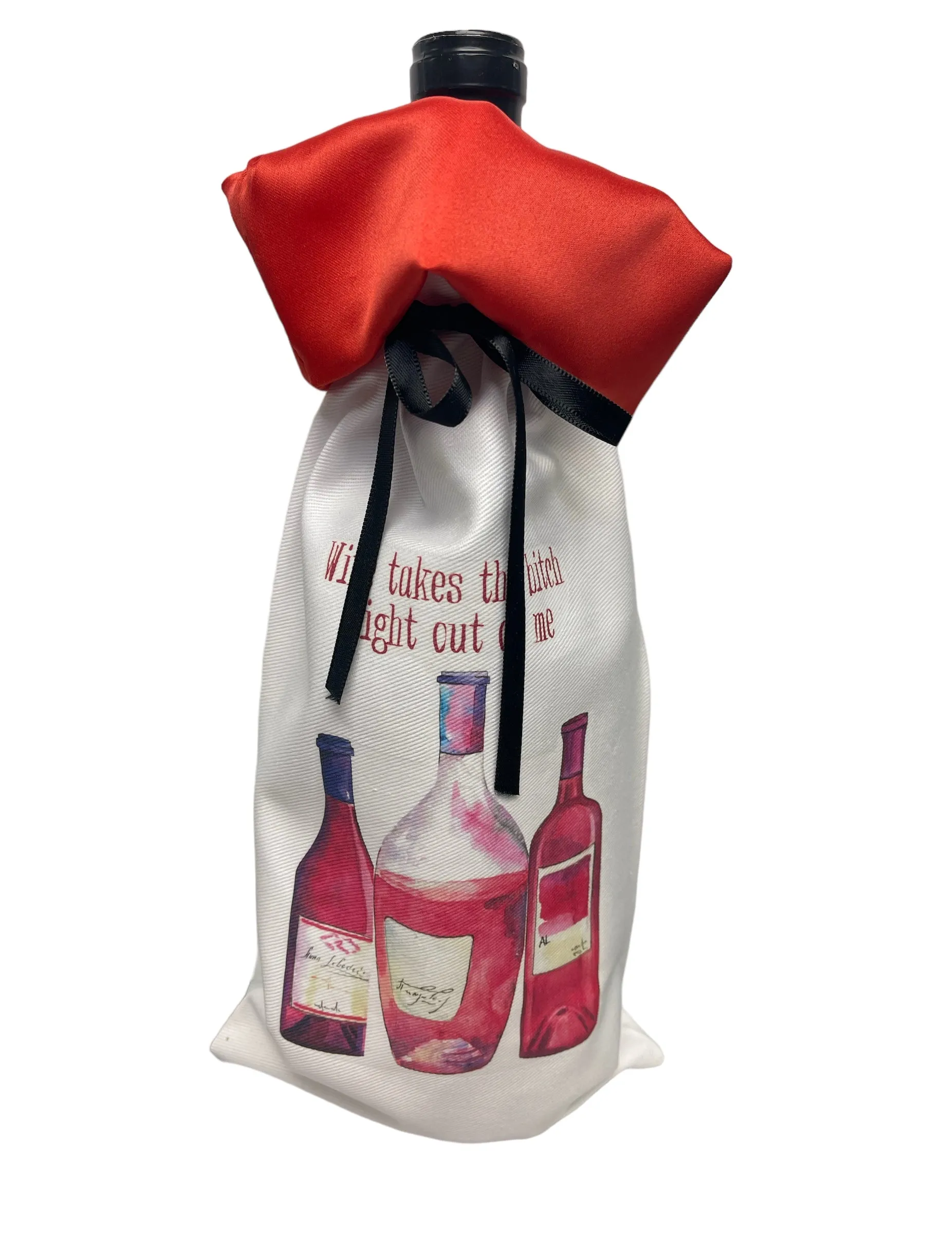 Mariasch Studios Wine Bottle Bag