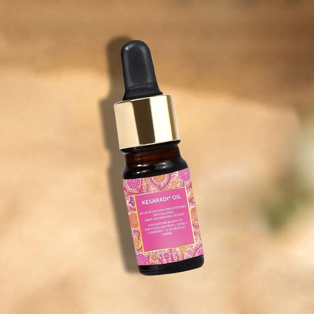 Mini Kesaradi Oil - To Deeply Moisturize Mature Skin   Bring out a Rested, Refreshed Look with a Dewy Glow