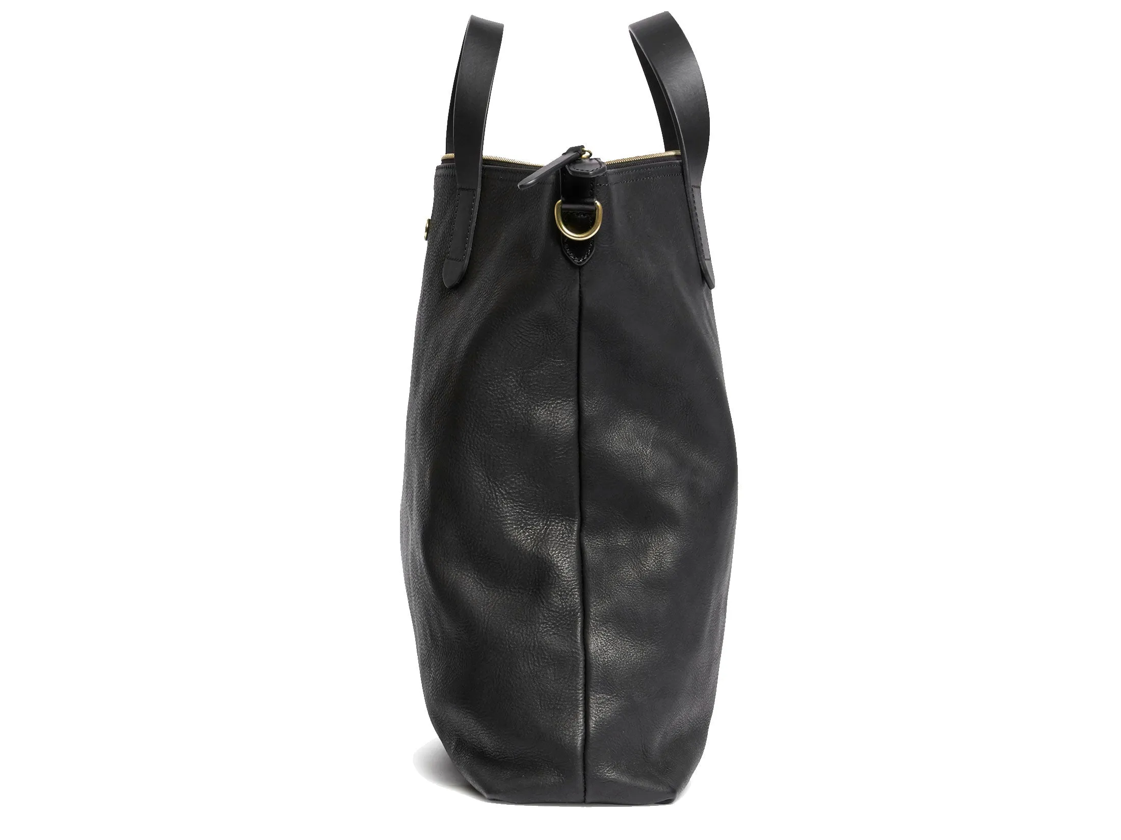 Mismo Shopper Leather - Black / Black