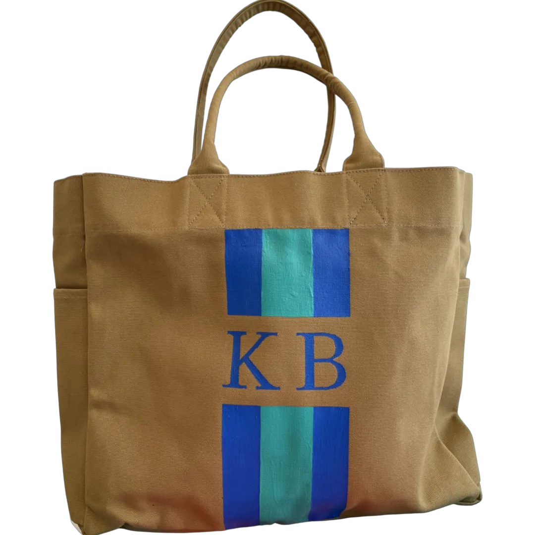 Monogram Beach Bag - Medium - Oxford Tan