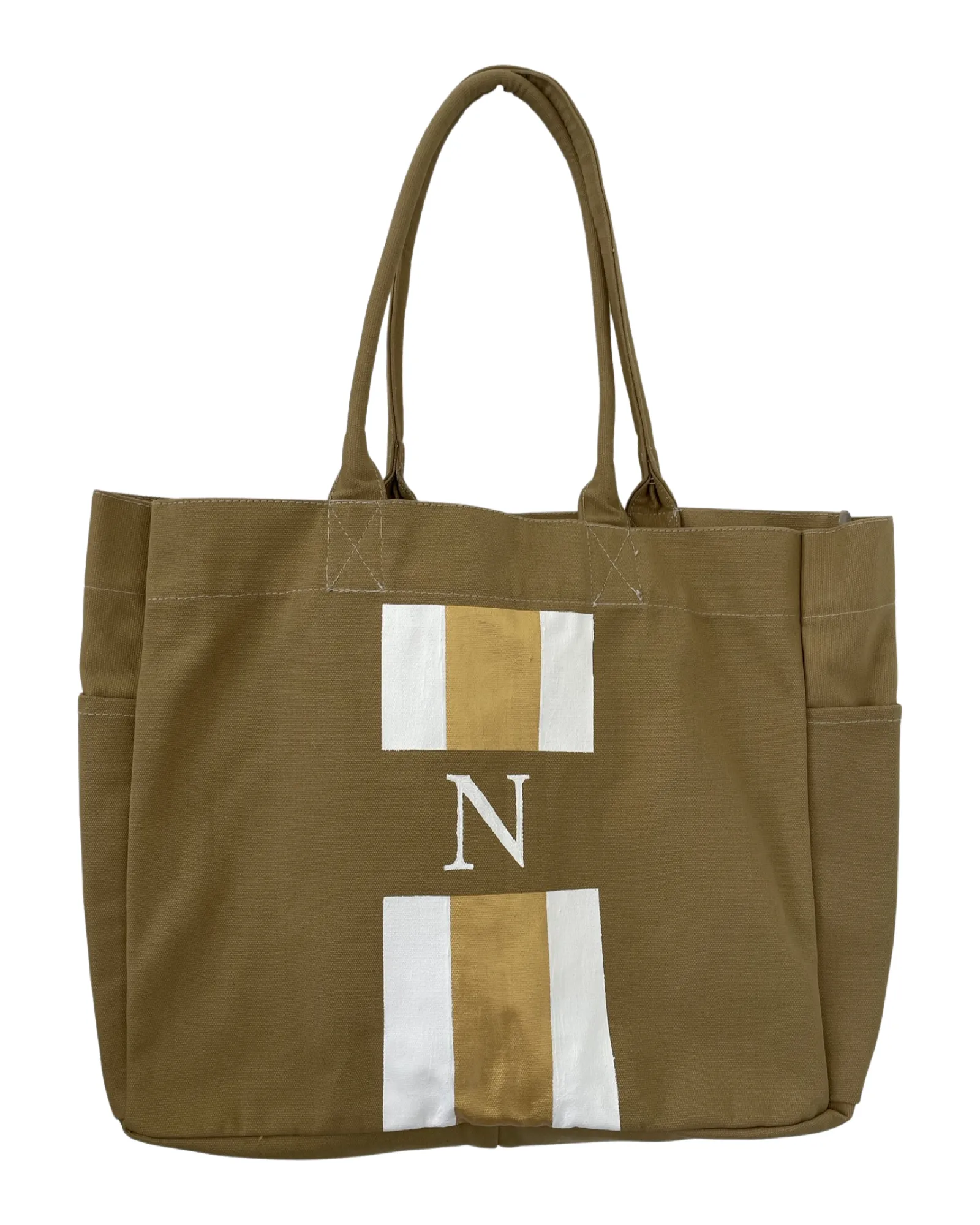Monogram Beach Bag - Medium - Oxford Tan