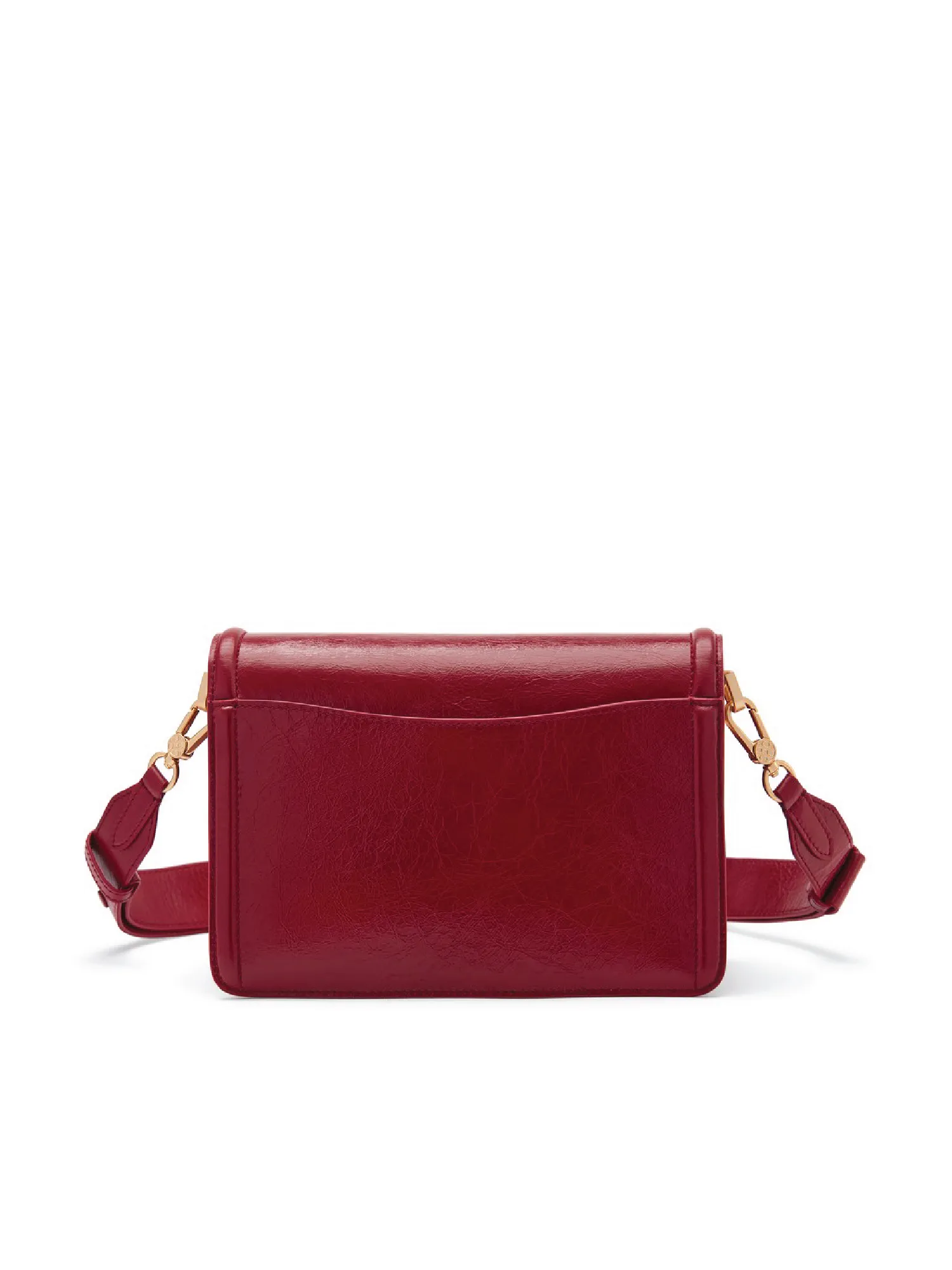 Mosaic Compact Messenger Bag - Retro Red