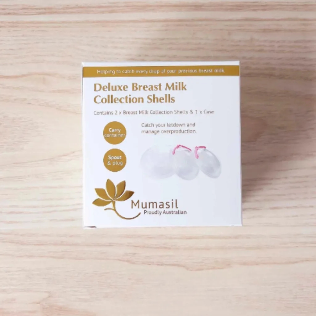 Mumasil Breast Milk Collection Shells - Deluxe