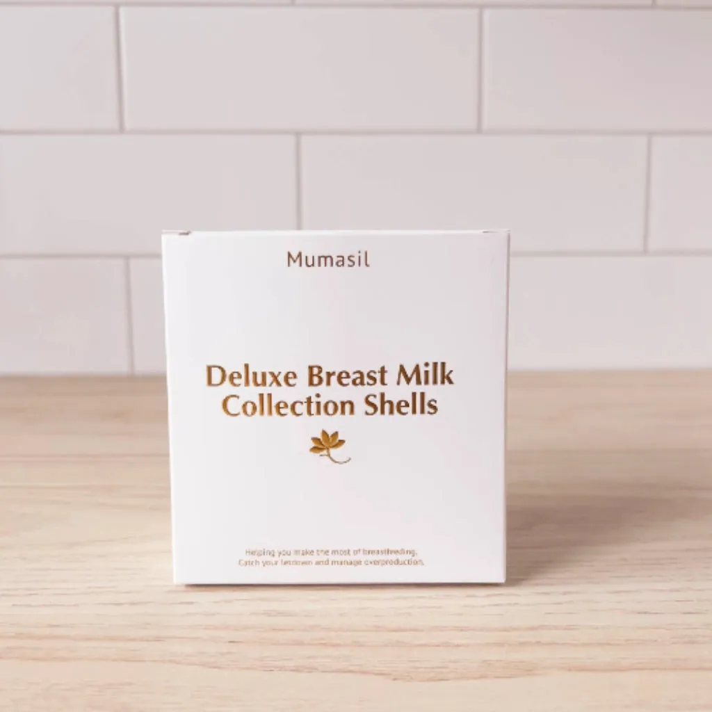 Mumasil Breast Milk Collection Shells - Deluxe