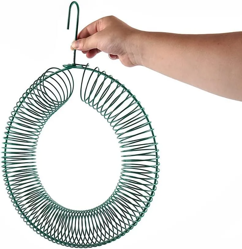 Naturesroom Whole Peanut Feeder | Peanut Wreath Feeder for Squirrels and Birds