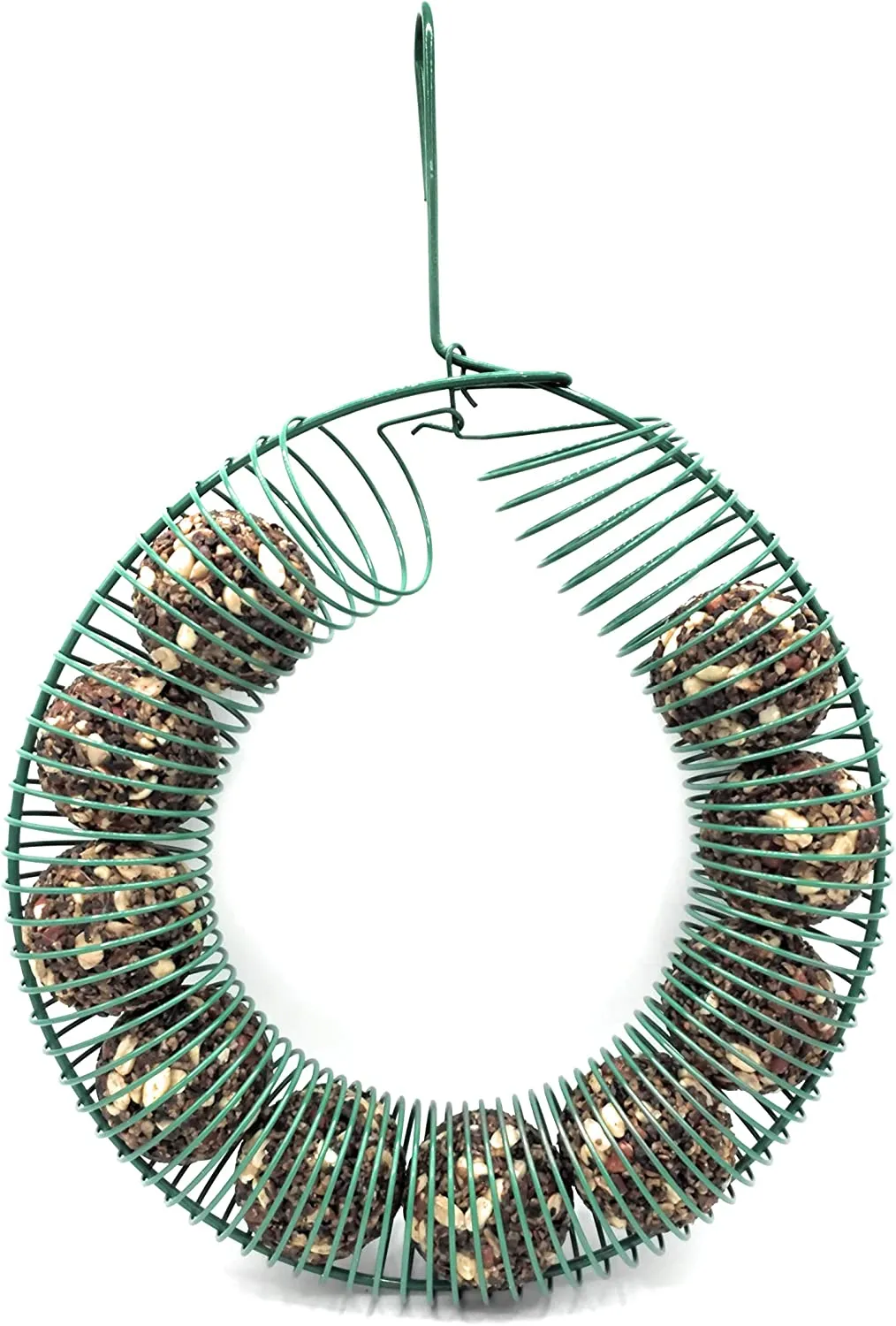 Naturesroom Whole Peanut Feeder | Peanut Wreath Feeder for Squirrels and Birds
