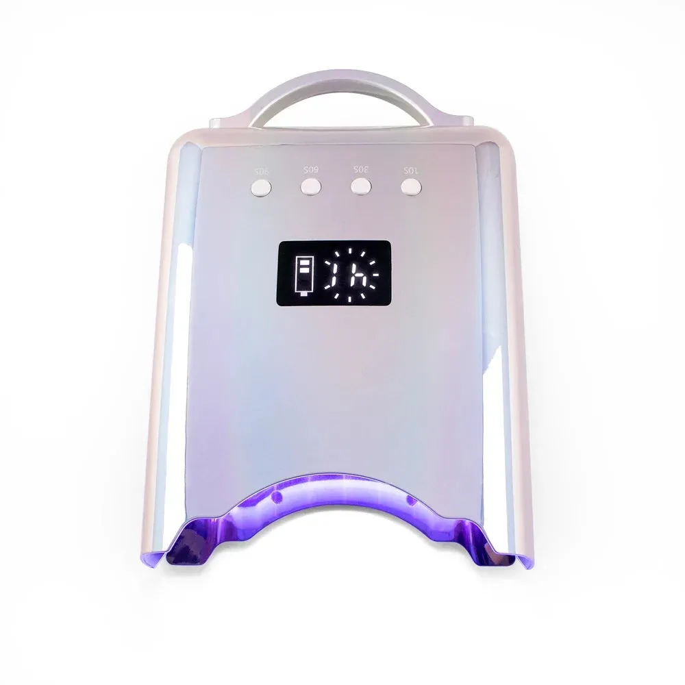 New Product 2023 Nail Supply Love This Diamond Shining Cordless Nail Dryer Machine Portable 78W UV led Nail lamp