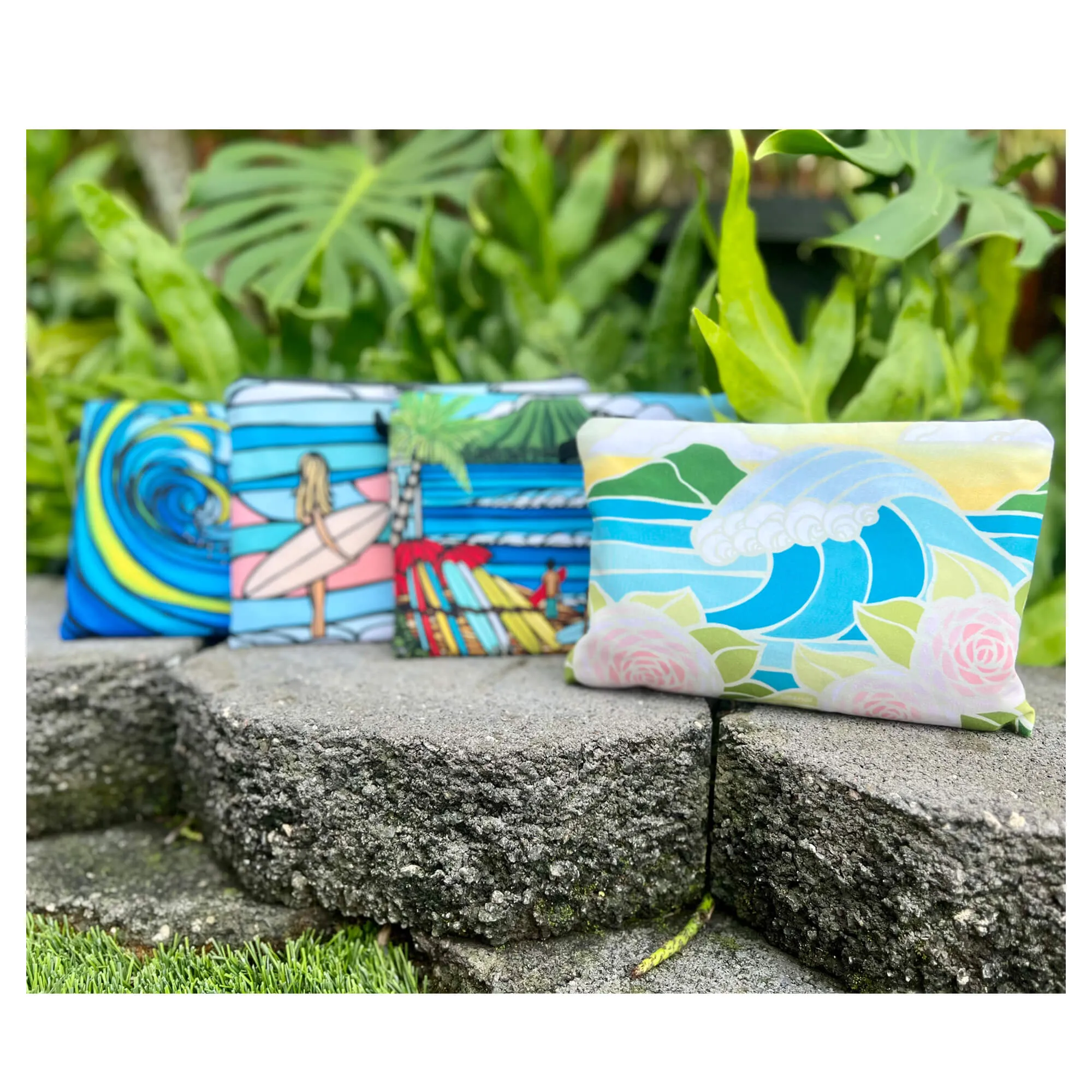 New Year Beach Clutch