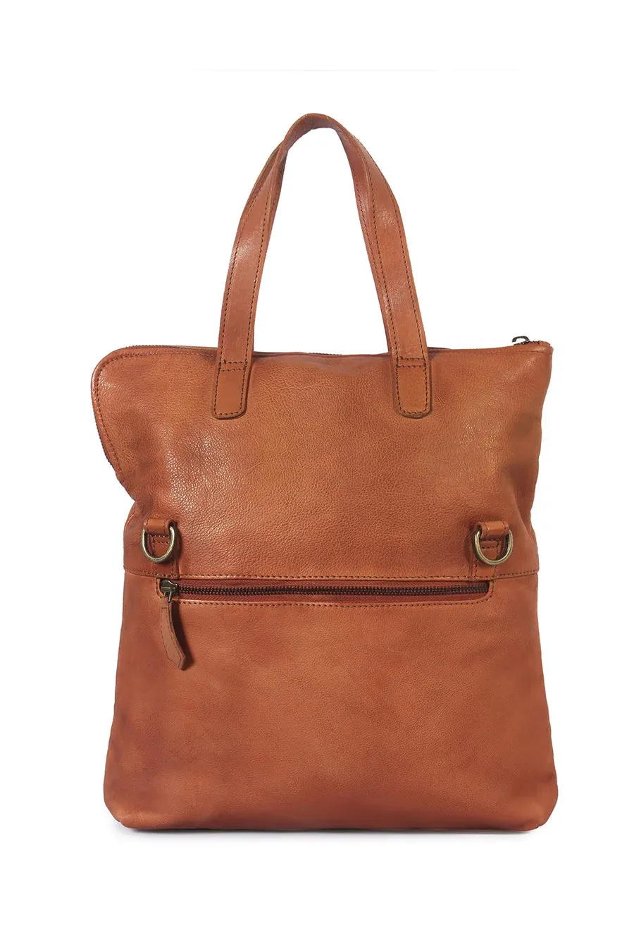 Nice Pleats Bifold Foldover Tote