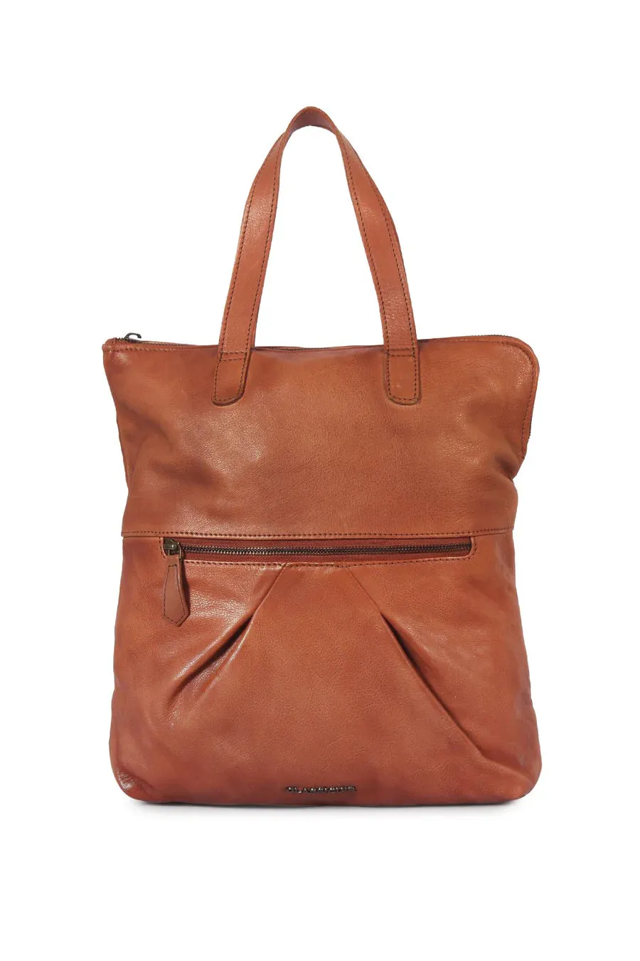 Nice Pleats Bifold Foldover Tote