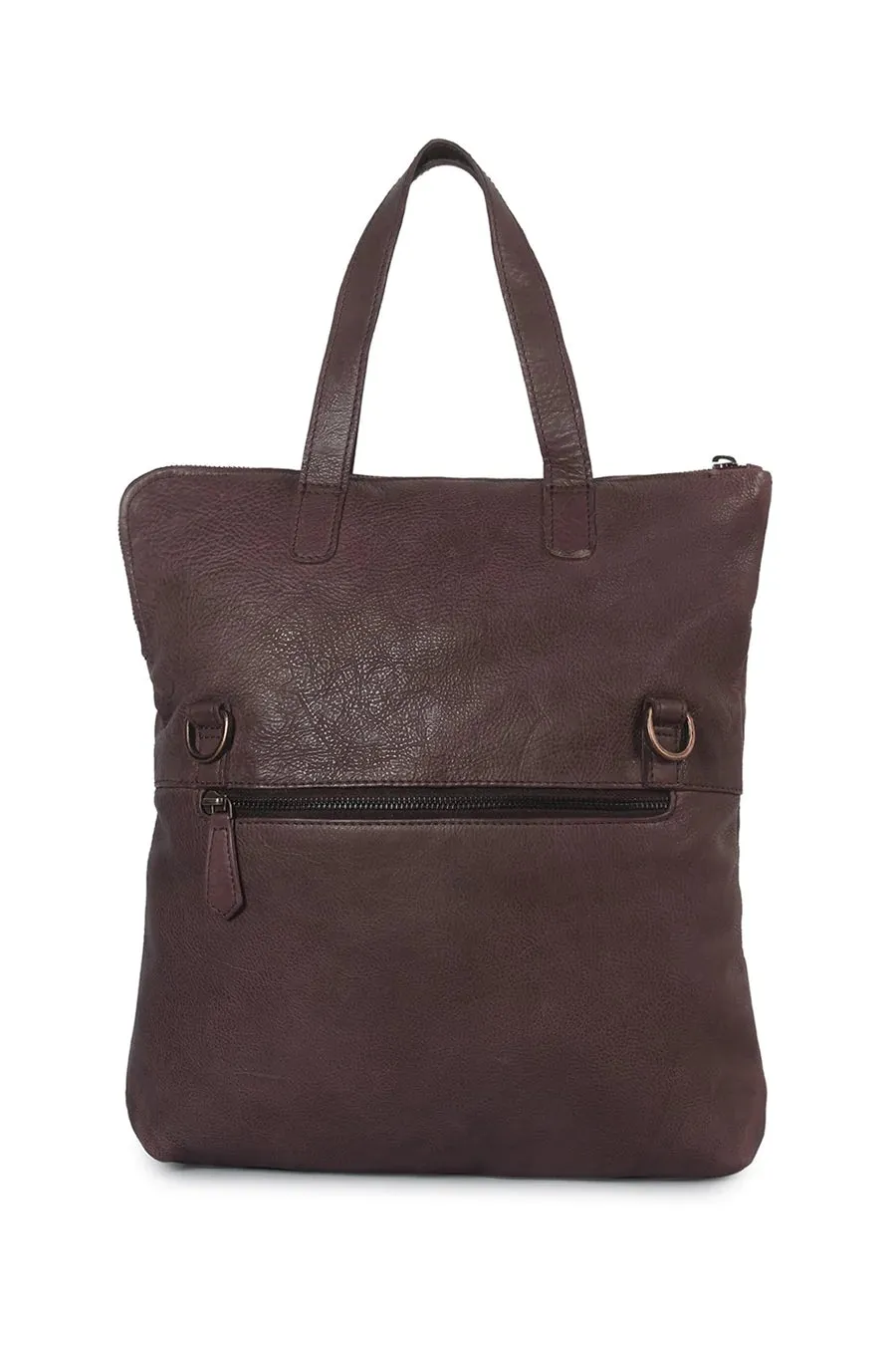 Nice Pleats Bifold Foldover Tote