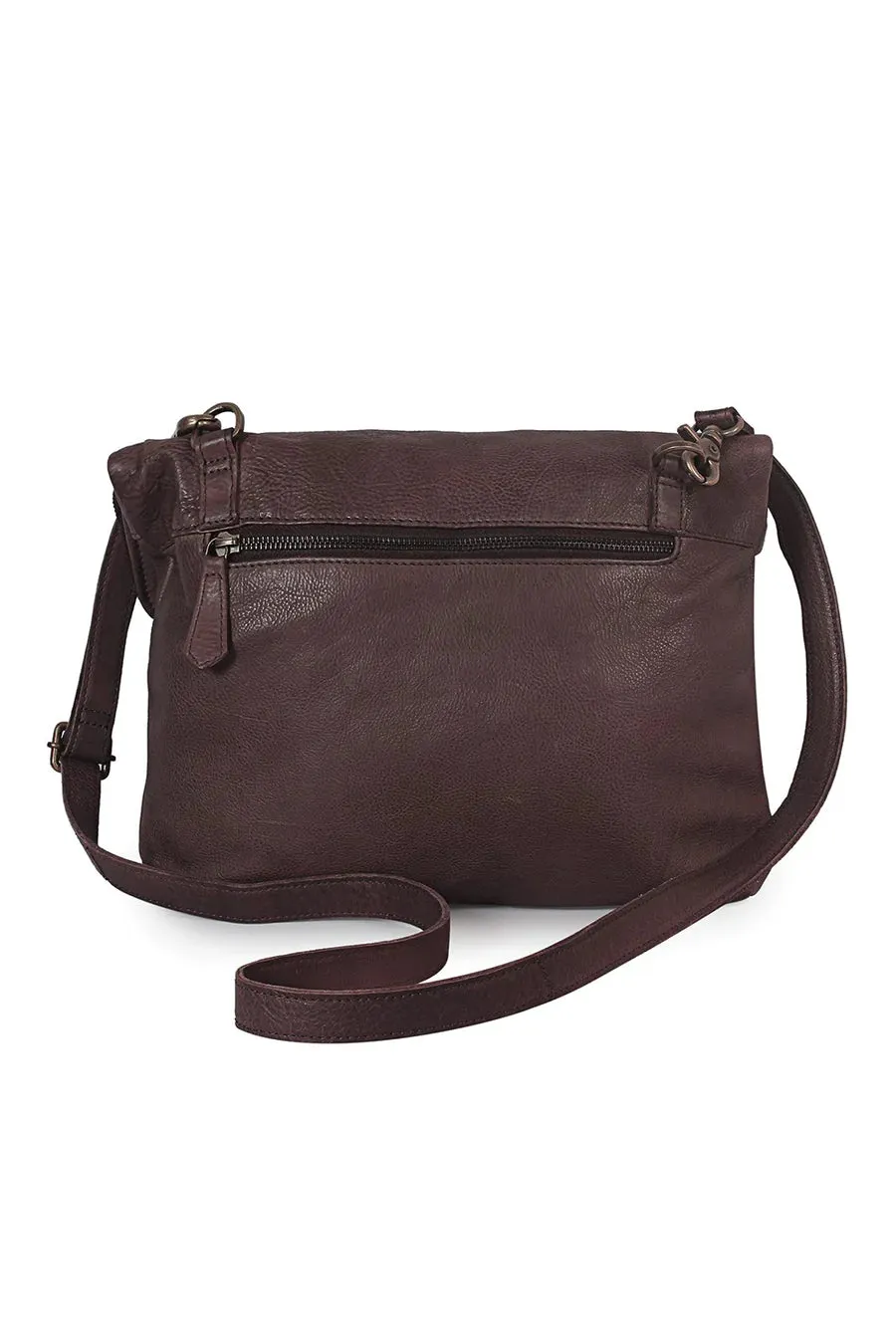 Nice Pleats Bifold Foldover Tote