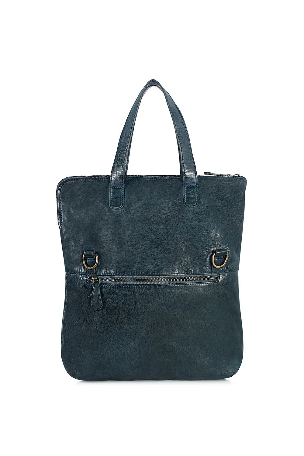 Nice Pleats Bifold Foldover Tote
