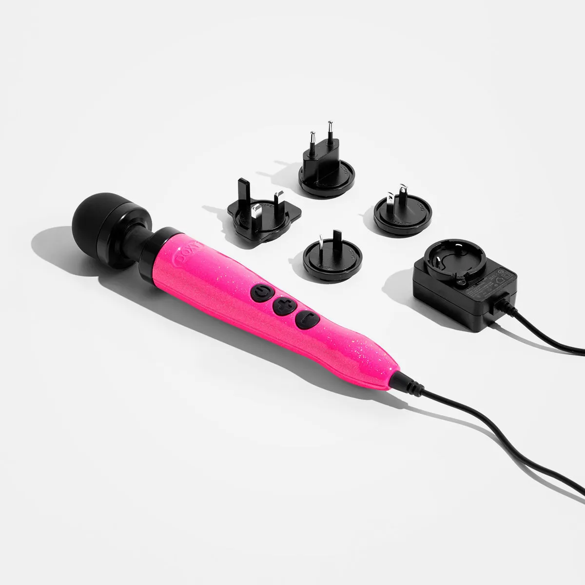 Number 3 - Hot Pink Wall Plug Powerful Wand Vibrator and Massager