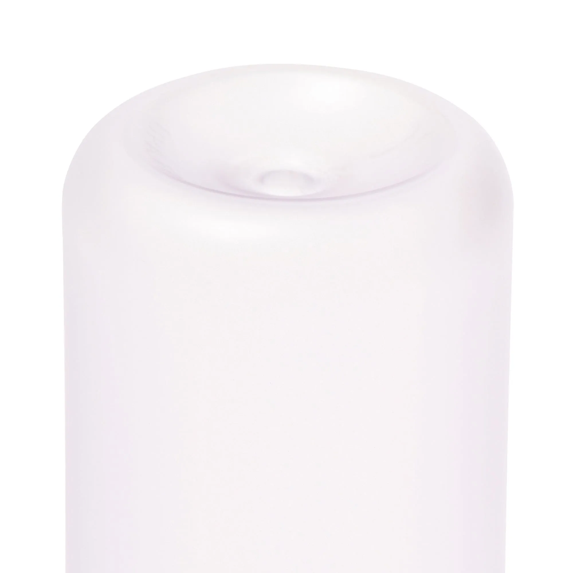 One-Touch Clear Bottle White