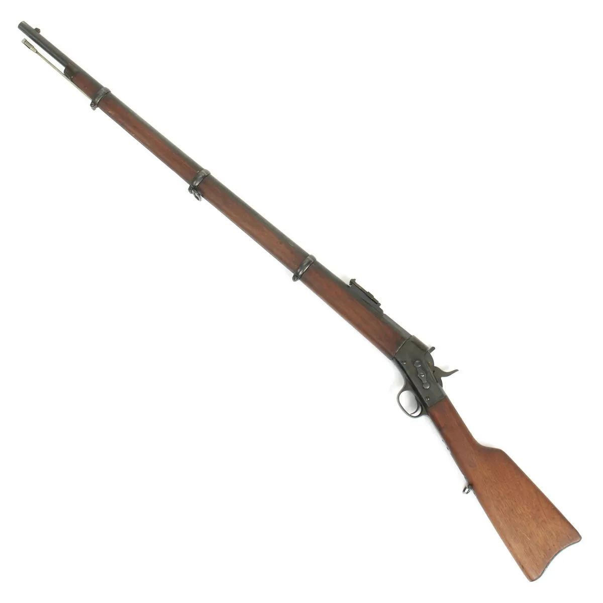 Original Argentine Remington Rolling Block Model 1879 E.N. in .43 Spanish Caliber - Excellent Condition