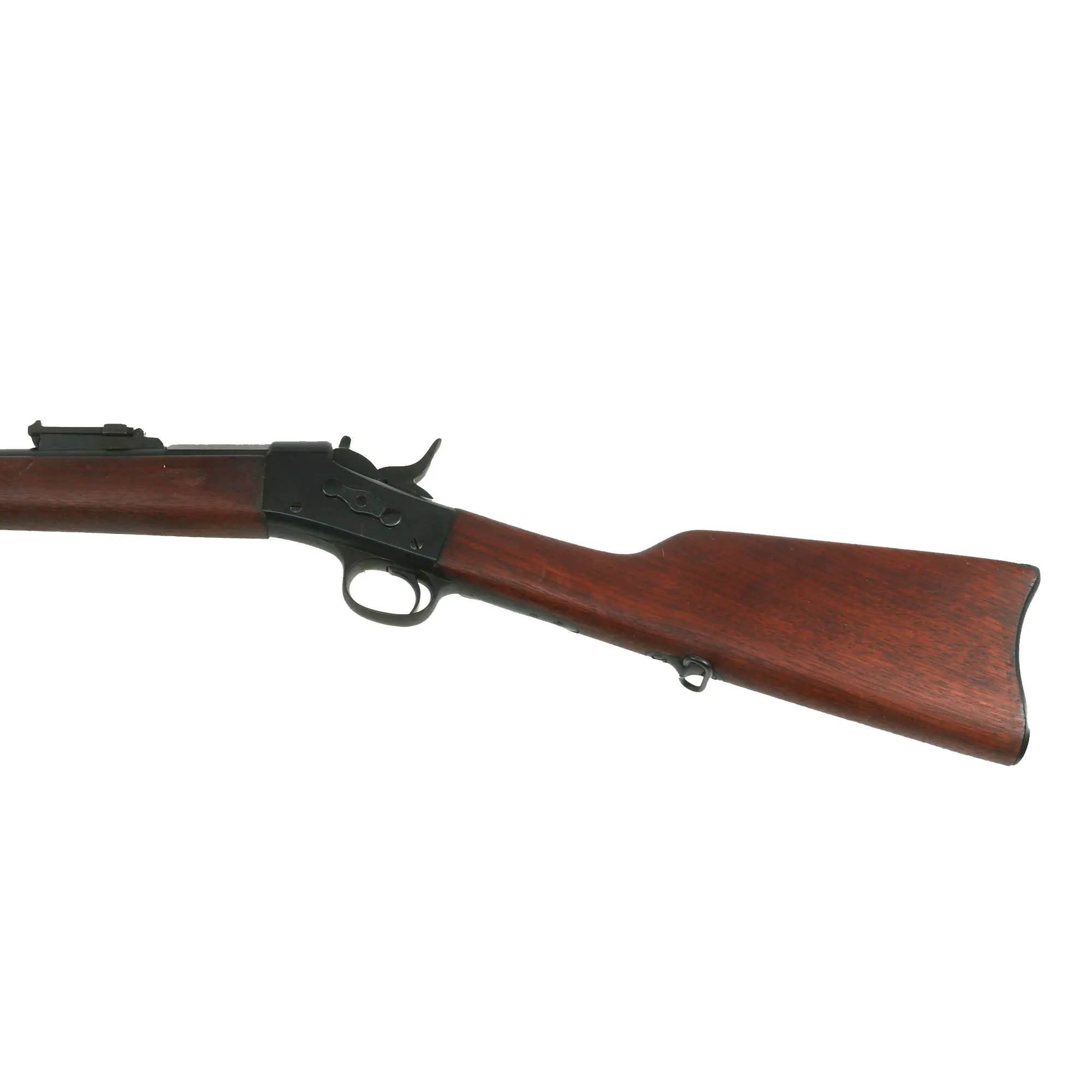 Original Argentine Remington Rolling Block Model 1879 E.N. Infantry Rifle in .43 Spanish Caliber - Worn Markings